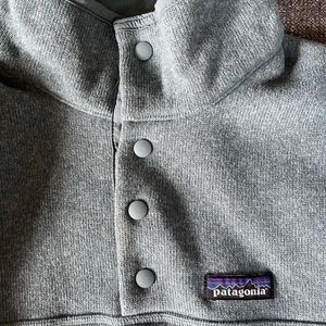 Patagonia button sweatshirt